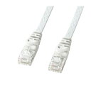 (まとめ)サンワサプライ カテゴリ6フラットLANケーブル LA-FL6-10W【×3セット】