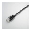 (まとめ)エレコム Gigabit やわらかLANケーブル(Cat6準拠) LD-GPY/BK10【×3セット】