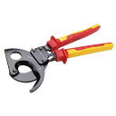 【送料無料】SIGNET シグネット E12024 絶縁 ラチェットケーブルカッター 工具 ツール DIY 作業工具 道具