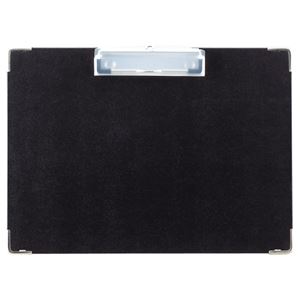 【送料無料】（まとめ） TANOSEE 用箋挟 A4ヨコ ブラック 1枚 【×20セット】