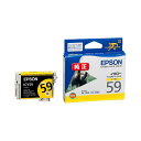 【送料無料】(まとめ) エプソン EPSON インクカートリッジ イエロー ICY59 1個 【×4セット】(2)