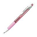 【送料無料】(まとめ) TANOSEE ノック式油性ボールペン(なめらかインク) 0.7mm 黒 (軸色 クリアピンク) 1セット(10本) 【×5セット】