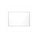 【送料無料】ナカバヤシ 薄型アルミホワイトボード W900×H600×D5mm WBA-U9060