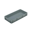 【10個セット】 TP規格コンテナボックス 【TP-361B 穴無し】 グレー 相互モジュール嵌合可【代引不可】(3)