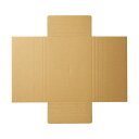 【送料無料】(まとめ) TANOSEE タトウ式段ボール A4用 1パック(50枚) 【×2セット】(3)