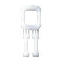 【送料無料】(まとめ) TANOSEE PPバンドストッパー 15mm 白 1パック(1000個) 【×2セット】