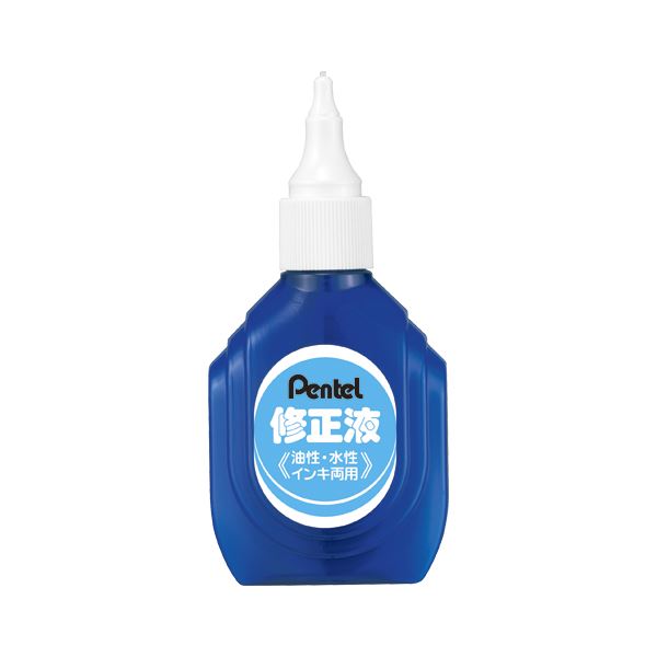 （まとめ） ぺんてる 修正液 XEZL1-W 1本入 【×10セット】