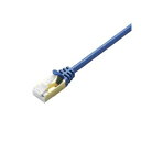 (まとめ)エレコム ツメ折れ防止スリムLANケーブル(Cat7準拠) LD-TWSST/BM10【×2セット】