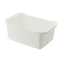【送料無料】【16セット】 ウォッシュタブ/洗い桶 【ホワイト】 36×22×16.5cm 本体:PP 『リベラリスタ』【代引不可】