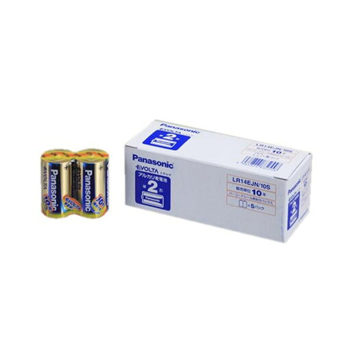 (まとめ) パナソニック アルカリ乾電池 EVOLTA 単2形 LR14EJN/10S 1箱(10本) 【×3セット】 (まとめ) パナソニック アルカリ乾電池 EVOLTA 単2形 LR14EJN/10S 1箱(10本) 【×3セット】