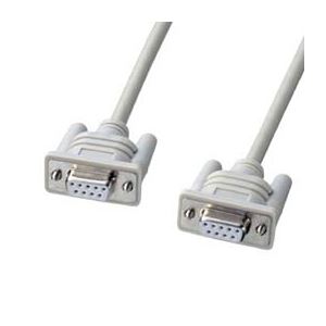 (まとめ)サンワサプライ エコRS-232Cケーブル(2m) KR-ECLK2【×3セット】