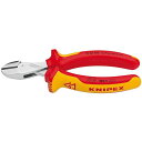 【送料無料】KNIPEX クニペックス 7306-160 X-CUT 絶縁コンパクトニッパー SB 工具 ツール DIY 作業工具 道具 ニッパー