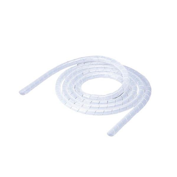 【送料無料】(まとめ) エレコム ケーブルスパイラルチューブ 内径10mm 長さ2m クリア BST-10 1本 【×15セット】