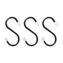(まとめ) オープン ニューSカン NS-3 ブラック 6個入 【×10セット】