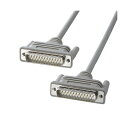 (まとめ)サンワサプライ RS-232Cケーブル(25pin/クロス・非同期通信・1.5m) KRS-107K【×2セット】(2)