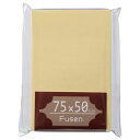 【送料無料】(まとめ) TANOSEE ふせん 75×50mm クリーム 1冊 【×30セット】