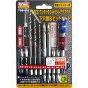 【送料無料】(業務用10個セット) TRAD 下穴ドリル&ビットセット 【電動ドライバー用】 ジョイントホルダー付 TSB-11J 〔DIY用品/大工道具〕