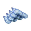 【送料無料】(まとめ) TANOSEE 修正テープ 5mm幅×8m ブルー 1セット(20個) 【×2セット】