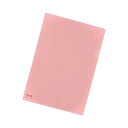 【送料無料】(まとめ) リヒトラブ カラークリヤーホルダー A4判 F-78EC-18 クリスタルピンク 1枚入 【×20セット】