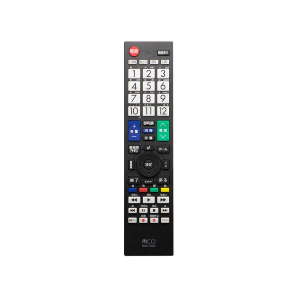 【送料無料】（まとめ） MCO TV用リモコン 三菱対応 MRC-MI01 【×2セット】 AV・デジモノ テレビ・周辺機器 その他のテレビ・周辺機器 レビュー投稿で次回使える2000円クーポン全員にプレゼント