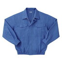 【送料無料】KU90550 空調服 R 綿薄手 長袖ブルゾン 服のみ ライトブルー LLサイズ