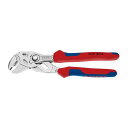 【送料無料】KNIPEX クニペックス 8605-180S4 プライヤーレンチ 180MM 航空機仕様 工具 ツール DIY 作業工具 道具 プライヤー レンチ