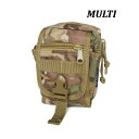 【送料無料】多機能 MOLLE バッグ 対応 防水布使用 ポーチ MULTI アメリカ軍 米軍 米国軍 ミリタリーバッグ ミリタリーグッズ 鞄(4)