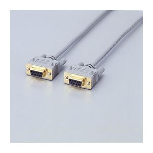 （まとめ）エレコム RS-232Cケーブル（リバース） C232R-930【×3セット】
