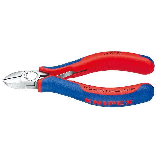 【送料無料】KNIPEX クニペックス 7612-125 エレクトロニクスニッパー 工具 ツール DIY 作業工具 道具 ニッパー