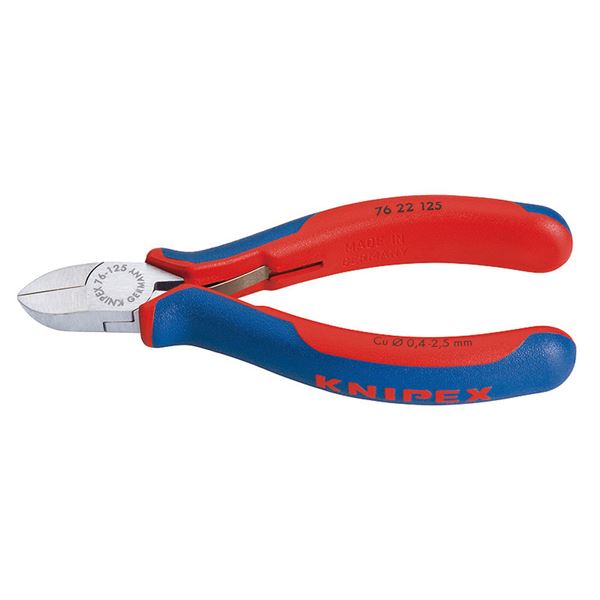 【送料無料】KNIPEX クニペックス 7622-125 エレクトロニクスニッパー 工具 ツール DIY 作業工具 道具 ニッパー