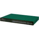 【送料無料】パナソニックESネットワークス 24ポート PoE給電スイッチングハブ XG-M24TPoE+ PN83249