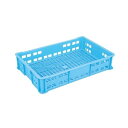 【送料無料】トレー・めんコンテナー/食品用コンテナー 【32L ブルー】 T-33【代引不可】