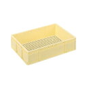 【送料無料】トレー・めんコンテナー/食品用コンテナー 【33L アイボリー】 T-36【代引不可】