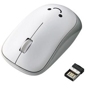 【送料無料】エレコム IRマウス／ENELOシリーズ／無線／3ボタン／省電力／ホワイト M-IR07DRWH