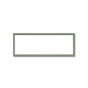 【送料無料】〔 長方形額 〕 木製額 カラー長方形額 500×150mm グリーン 縦横兼用額 カラー4色展開 額 額縁 フレーム