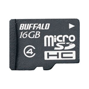 【送料無料】バッファロー 防水仕様 Class4対応 microSDHCカード 16GB RMSD-BS16GB AV・デジモノ パソコン・周辺機器 USBメモリ・SDカード・メモリカード・フラッシュ その他のUSBメモリ・SDカード・メモリカード・フラッシュ レビュー投稿で次回使える2000円クーポン全員に