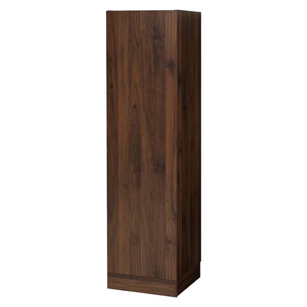 【送料無料】掃除機収納庫 ブラウン 組立品【代引不可】