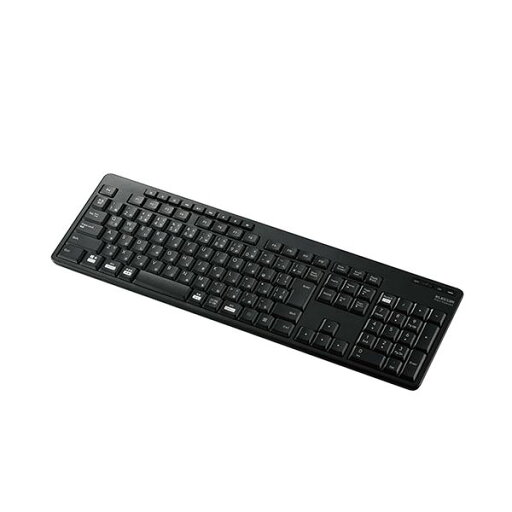 【送料無料】エレコム 無線静音フルキーボード ブラック TK-FDM116SKTBK 【送料無料】エレコム 無線静音フルキーボード ブラック TK-FDM116SKTBK