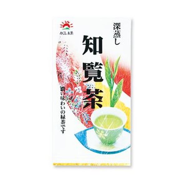 【送料無料】（まとめ）小野園 深蒸し 知覧茶 100g 1袋【×20セット】【代引不可】