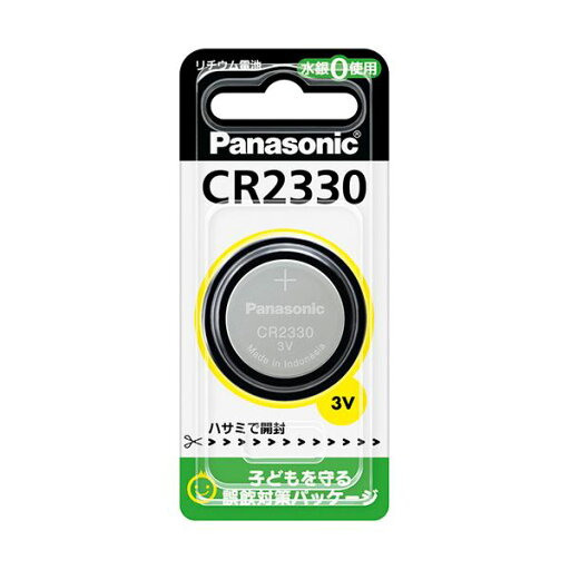 (まとめ) パナソニック コイン形リチウム電池CR2330 1個 【×30セット】 (まとめ) パナソニック コイン形リチウム電池CR2330 1個 【×30セット】