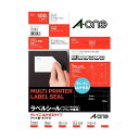 【送料無料】(まとめ) エーワン 再剥離ラベルシール A4 31283 10面余白10枚 【×10セット】