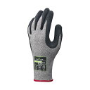 【送料無料】ショーワグローブ 耐切創背抜き手袋デュラコイル 346 L グレー NO346-L 1双