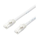 (まとめ) エレコム LANケーブル/CAT6A対応/EU RoHS指令準拠/爪折れ防止/簡易パッケージ仕様/1m/ヨリ線/ホワイト LD-GPAT/WH1/R...