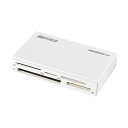 【送料無料】バッファロー USB3.0マルチカードリーダー ハイエンドモデル ホワイト BSCR500U3WH 1台
