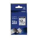 【送料無料】(まとめ) ブラザー ピータッチ TZeテープ(マットテープ) 12mm つや消し 透明/黒文字 TZE-M31 1個 【×5セット】