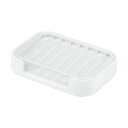 【送料無料】ソープディッシュ/石けん皿 【約11.5×8×高さ2cm】 Wコート 水切りトレー付き ソープトレイ 石鹸置き 【36個セット】