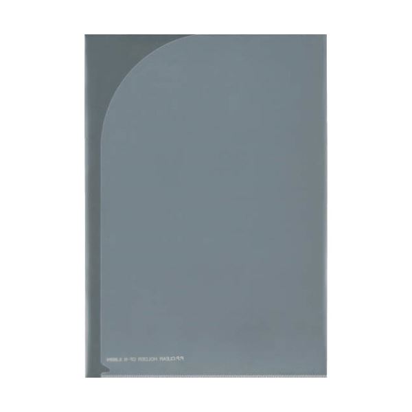 【送料無料】(まとめ) ライオン事務器 PPクリアーホルダー B5タテ(見開きB4) 透明 2つ折り両面ポケット..