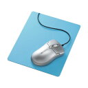【送料無料】(まとめ) サンワサプライ ずれないマウスパッド ブルー MPD-NS1BL 1枚 【×10セット】(2)