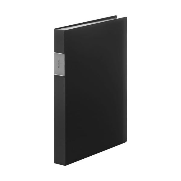 【送料無料】（まとめ）キングジム FAVORITESクリアーファイル(透明) A4タテ 60ポケット 背幅34mm 黒 F..