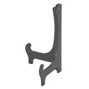 【送料無料】黒い額立て 木製 額立て 木製皿立て 安全荷重5kg 対応高さ40cmまで A3サイズを縦置きくらいまで対応